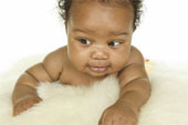 baby and mother crawling on clean carpet by Wilson Cleaning